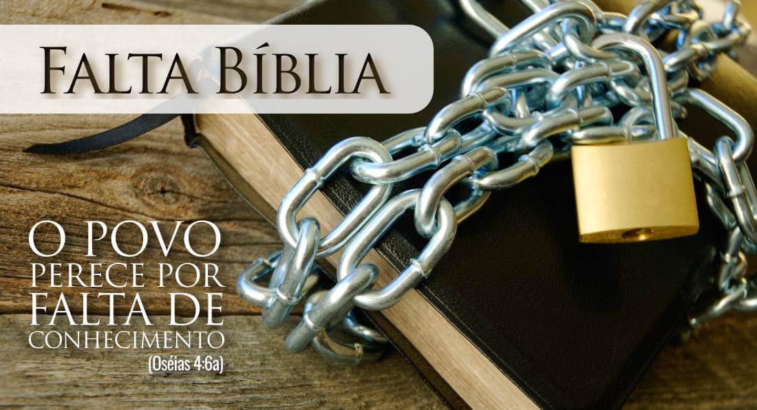 Falta Bíblia - Igreja Batista do Sétimo Dia Brasileira