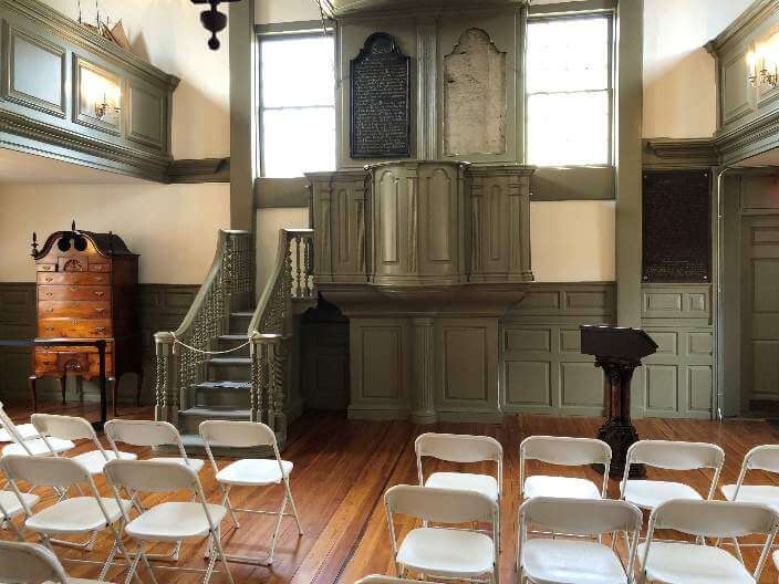 IBSD Newport - RI - a mais antiga igreja instalada nos Estados Unidos